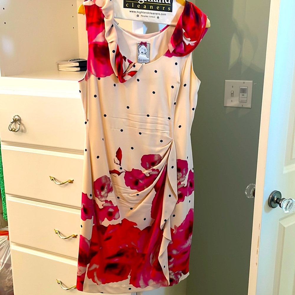 Yoana Baraschi floral dress. Size 4